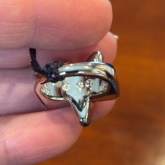 Swarovski Silver Starfish Ring - Picture 7 of 8